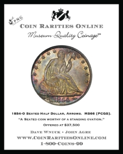 1854 Arrows 50c Ad